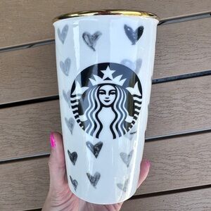 12oz Starbucks ceramic travel mug